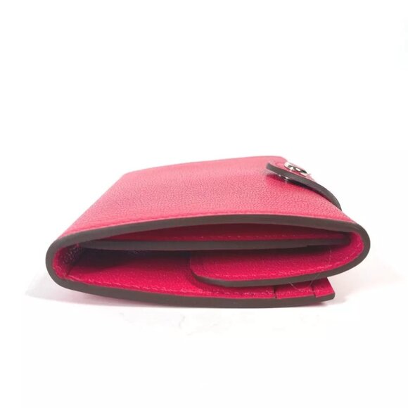 HERMES Serie Iliad Compact coin purse Card Case Folded wallet Unused - Picture 4 of 15